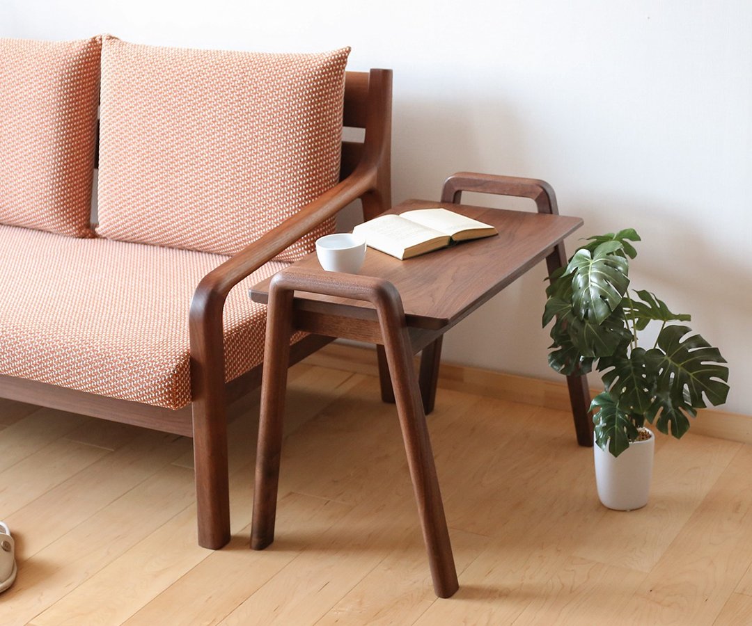 旭川家具 INTERIOR 北匠工房 Haiku 辅助桌 - 餐桌/书桌 - 木头 