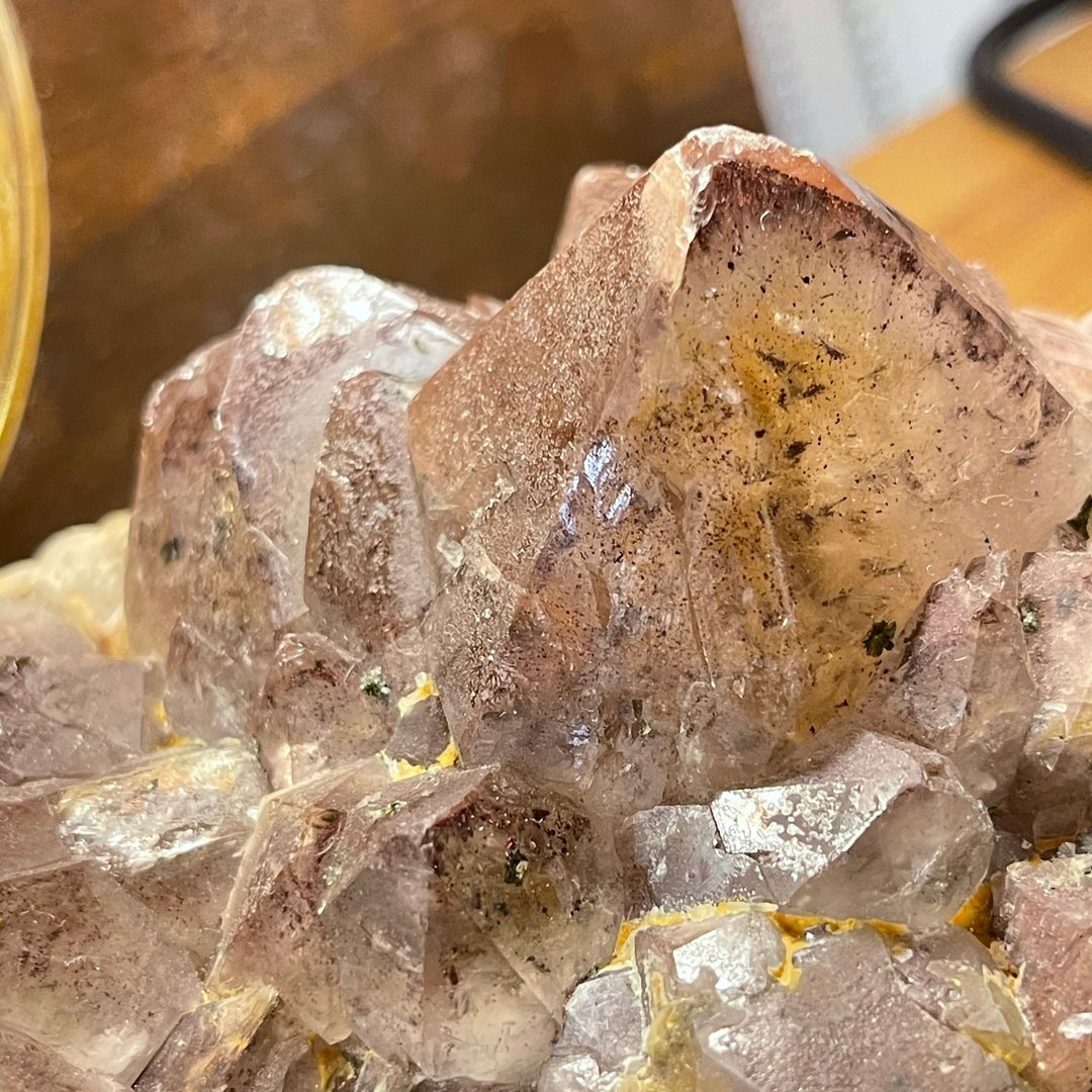 Super Seven 晶簇 超七 全面提升能量 办工室 布置 原矿 风水 - 摆饰 - 水晶 紫色