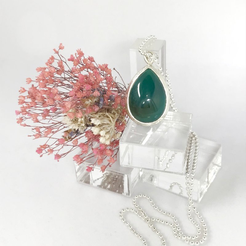 No.1夜晚的风筝和纸飞机 纯银项链silver925 - 项链 - 纯银 银色