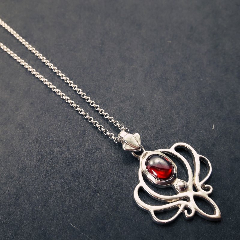 S4款-御匠学员作品-925纯银项链-可敲字饰品帮您定制英文+数字 - 项链 - 其他金属 银色