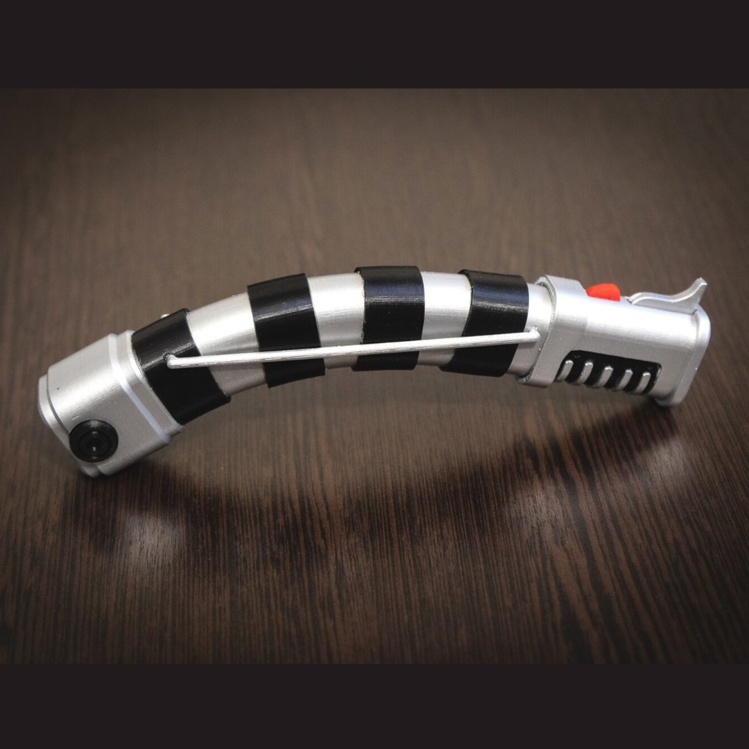 Asajj Ventress' lightsaber | Star Wars Prop weapon replica - 摆饰 - 塑料 银色