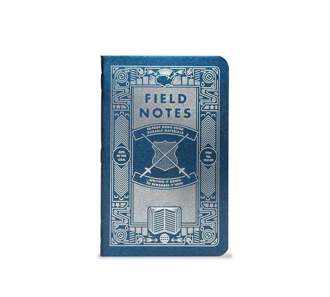 美国 FIELD NOTES_限定版 Foiled Again笔记本 FNC-59 - 笔记本/手帐 - 纸 蓝色