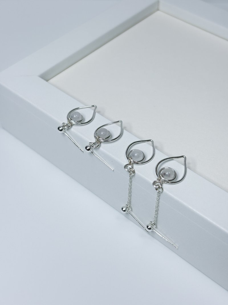 翩翩耳针耳环 - 耳环/耳夹 - 其他材质 