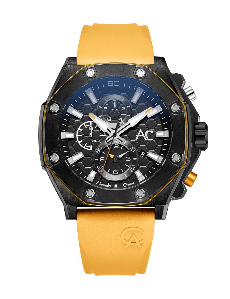 【AC手表】9601MCRIPBAYL-亮丽黄 - 男表/中性表 - 不锈钢 