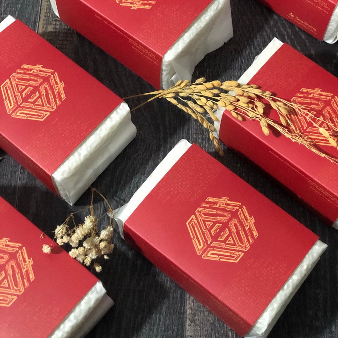 【定制订单】喜米 | 工程师的情话300g 桌上礼 15份 - 五谷杂粮/米 - 纸 红色