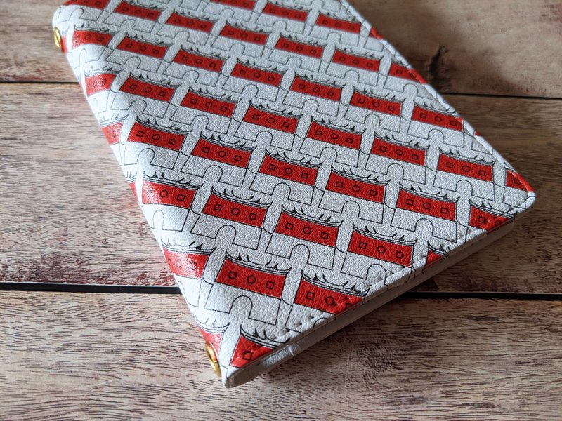 Taipei's North Gate, passport case - 护照夹/护照套 - 人造皮革 白色