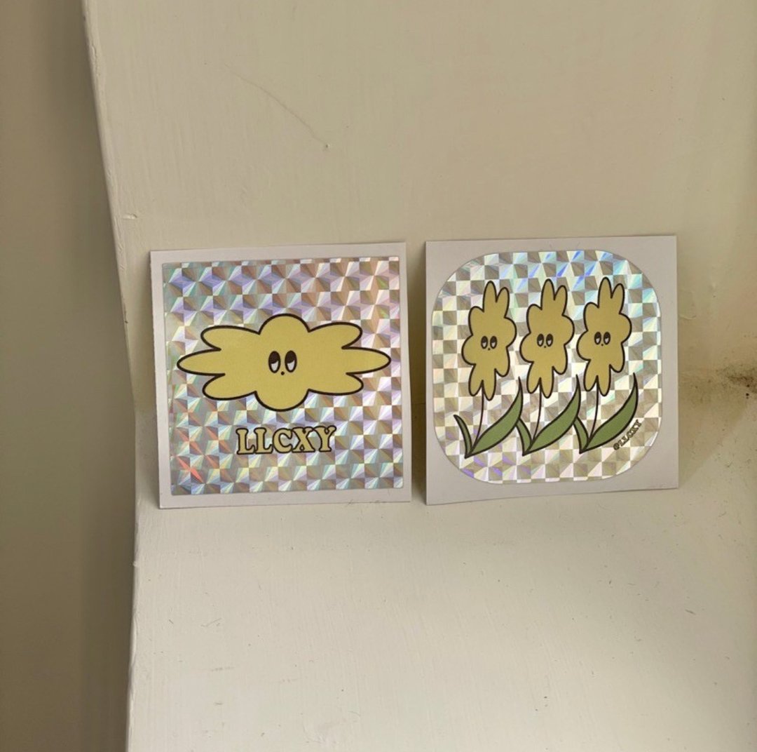 LLCXY Stickers  雷射贴 - 贴纸 - 塑料 