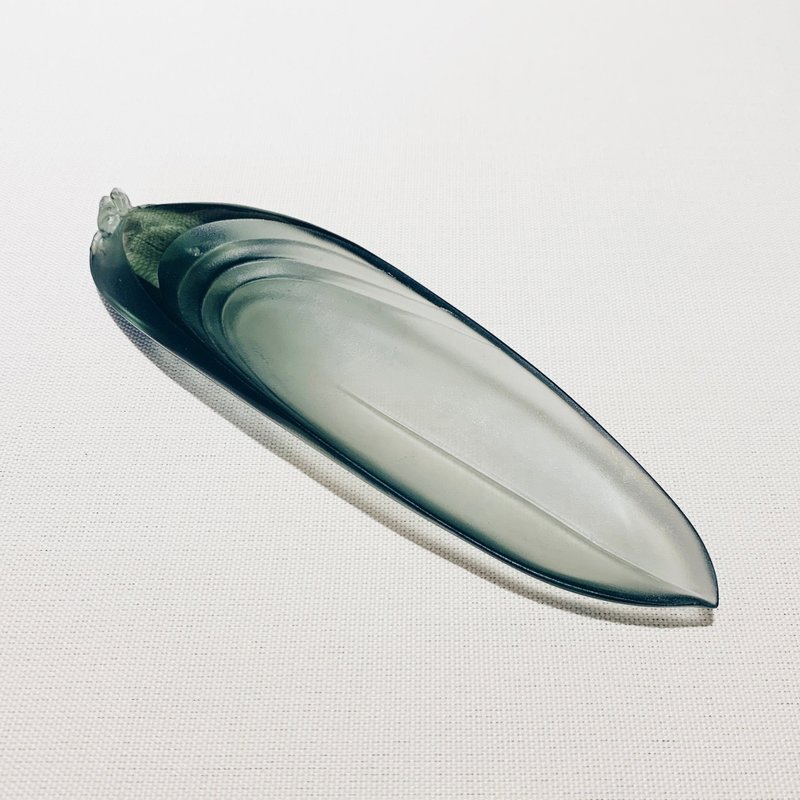 琉璃 玉叶 茶则 香插 - 茶具/茶杯 - 琉璃 