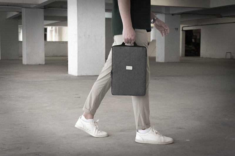 电脑袋 - 电脑包 - 环保材料 灰色