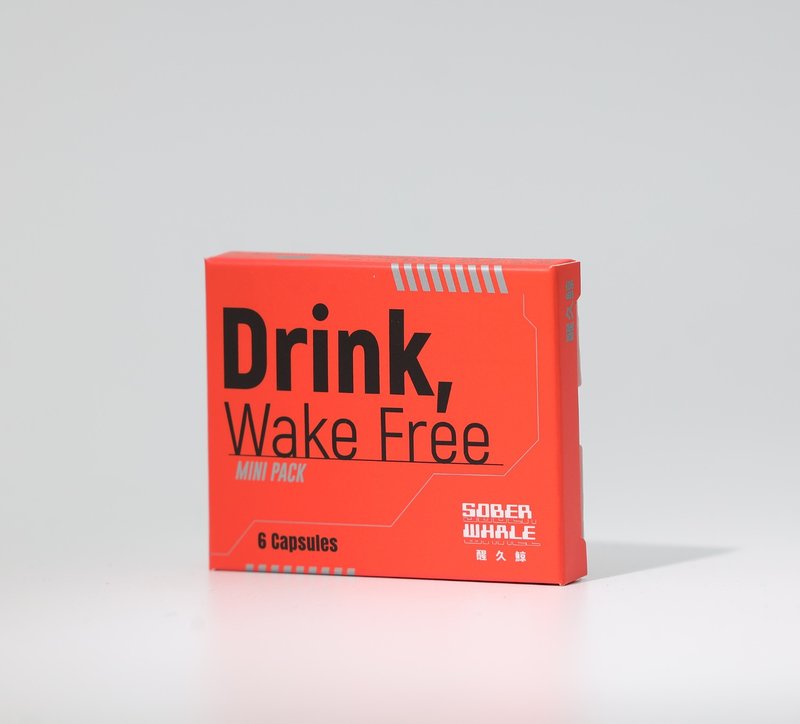 【喝的尽兴 醒的轻盈 】醒久鲸 Mini Pack 6颗 入 - 健康/养生 - 其他材质 
