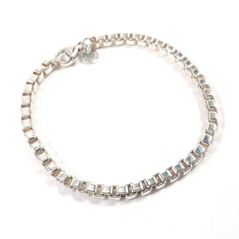 [日本直邮，二手，状态极佳] Tiffany & Co. 威尼斯链式手链，925银，配件 - 手链/手环 - 纯银 银色