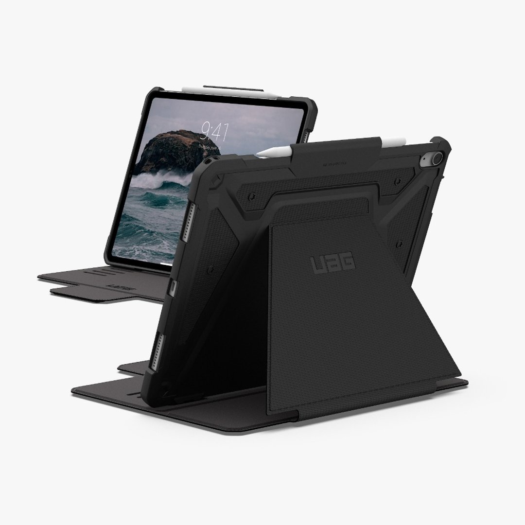 UAG iPad Air 13/11(2024-2026)/10.9寸经典款耐冲击保护壳V2-黑 - 平板/电脑保护壳 - 橡胶 多色