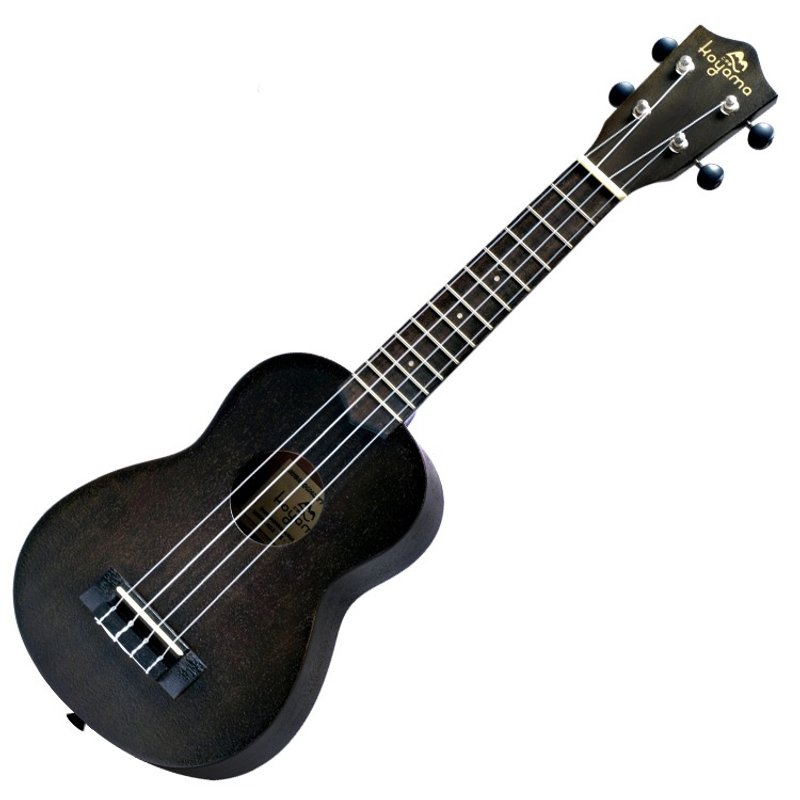 KYM-S55BK 21寸乌克丽丽 桃花心木 透明黑 Mahogany Soprano Ukulele - 吉他/乐器 - 木头 黑色
