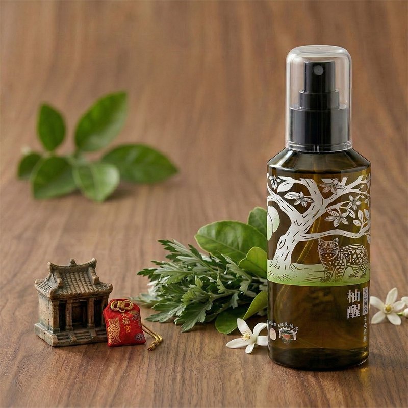 【柚醒平安喷雾】在地香柚淡雅清香 - 香薰/精油/线香 - 浓缩/萃取物 金色