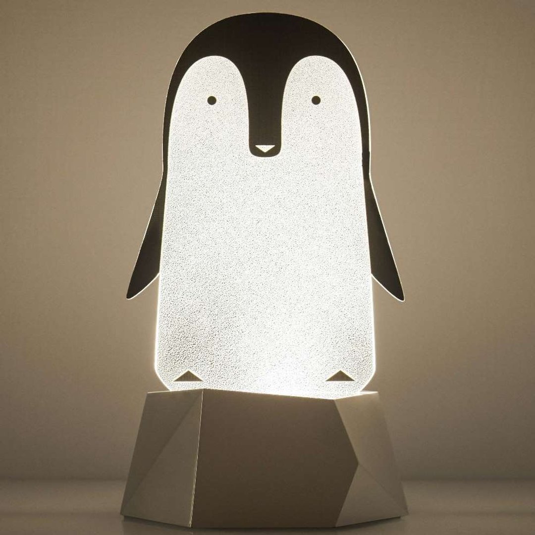 Party Light 派对时光情境灯-企鹅 - 灯具/灯饰 - 塑料 