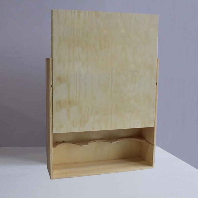 Wine Gift Box|定制个性化高质感木头酒礼盒—适合3支葡萄酒/香槟 - 其他 - 木头 