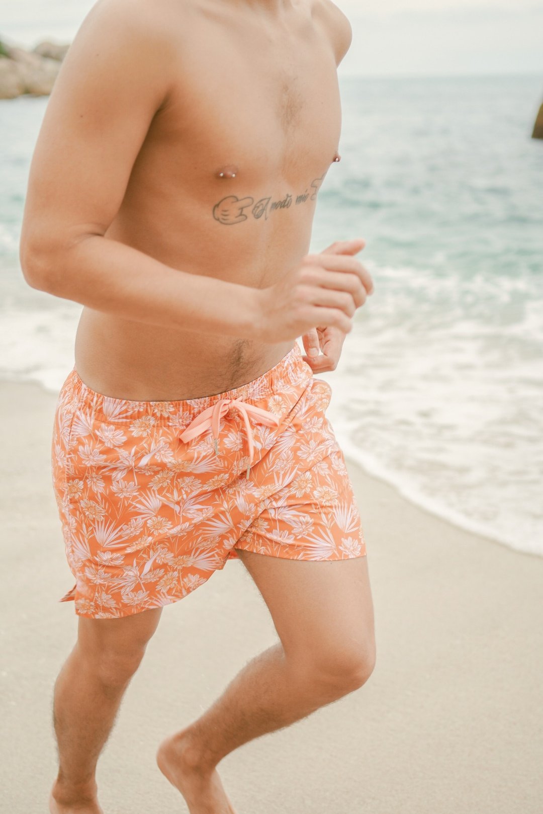 FALL MEN'S SWIM TRUNK - 男装泳裤 - 其他材质 