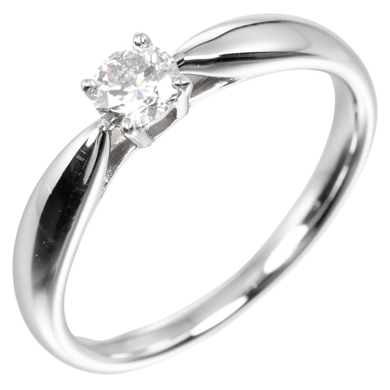 【日本直送】蒂芙尼 TIFFANY&Co. Harmony 6.5号 戒指 0.19ct VS2/H/3EX Pt950铂金 钻石【二手】 - 戒指 - 贵金属 银色