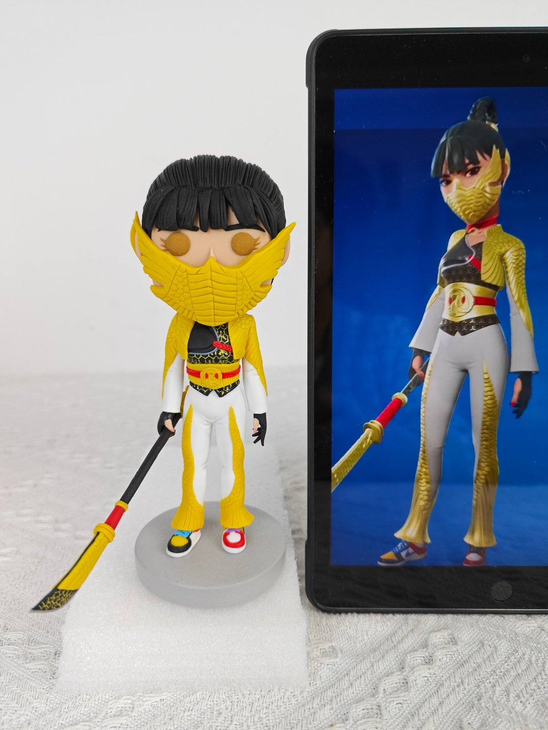 纯手工定制美国Funko Pop 自画肖像公仔娃娃男朋友老公生日礼物 - 玩偶/公仔 - 粘土 多色