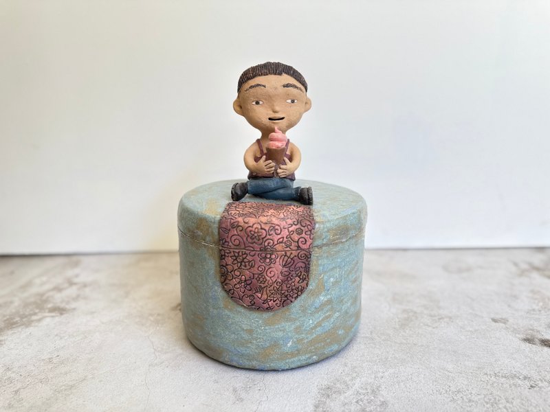 仙仙没事做茶仓(两斤) - 茶具/茶杯 - 陶 