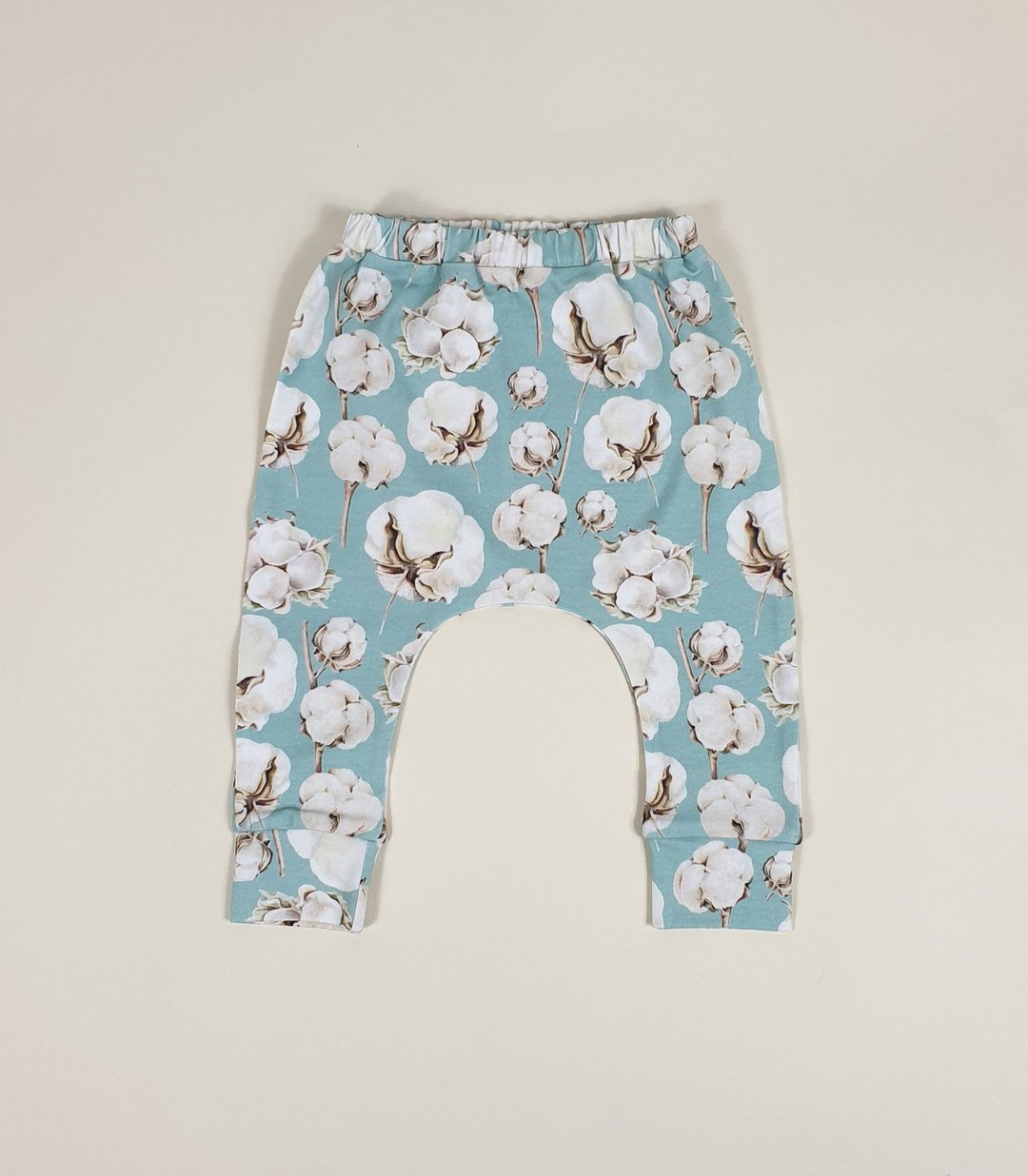 Cotton baby pants, baby girl pants, baby boy pants, baby blue pants, print pants - 童装裤 - 棉 多色