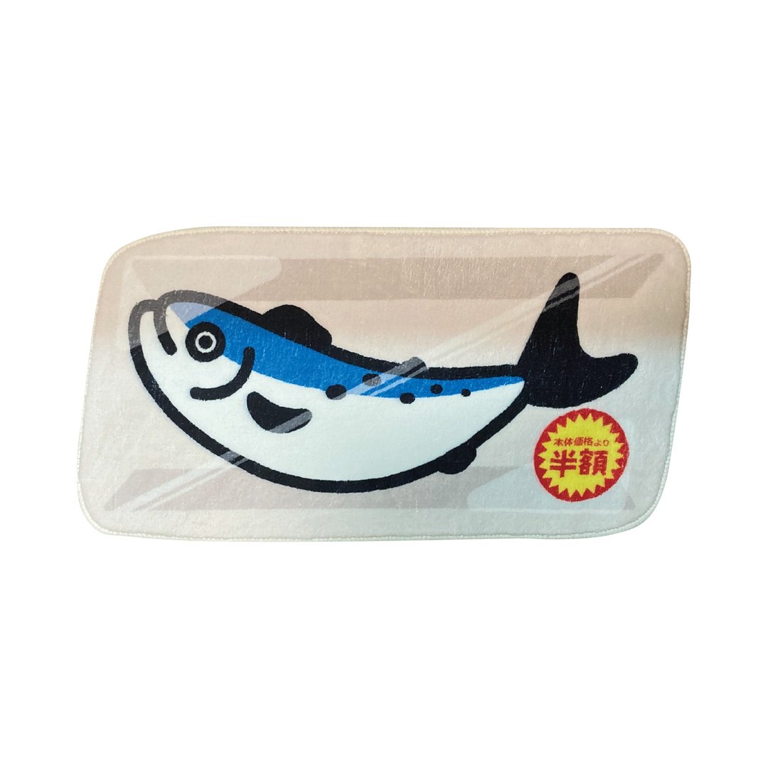 MACKEREL 鲭鱼 仿羊毛防滑地毯 浴室 | 睡房 | 客厅 | 挂墙 - 地垫/地毯 - 其他材质 白色