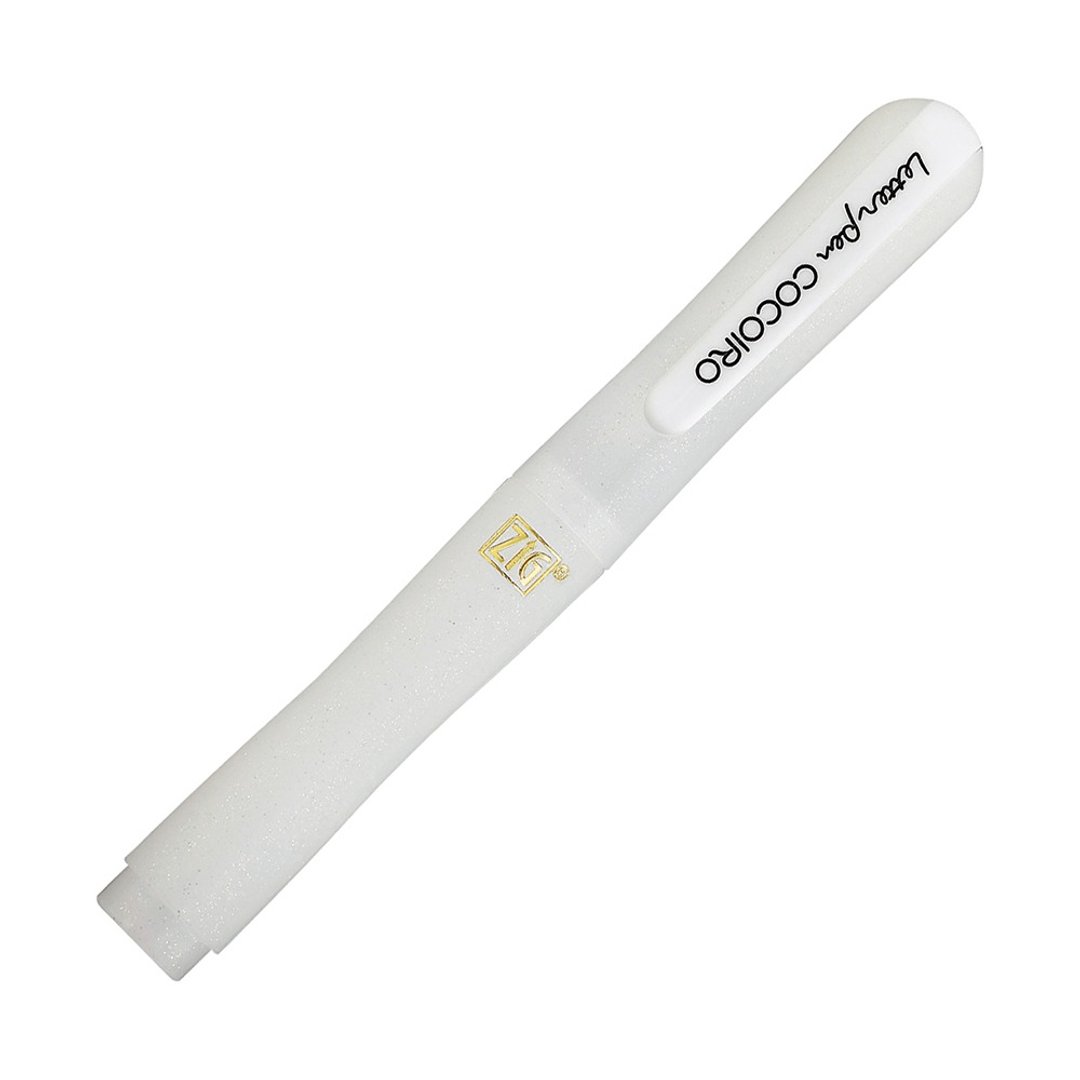 【Kuretake 日本吴竹】ZIG COCOIRO随变笔杆 翡翠白 (LPC-15) - 其他书写用品 - 塑料 透明