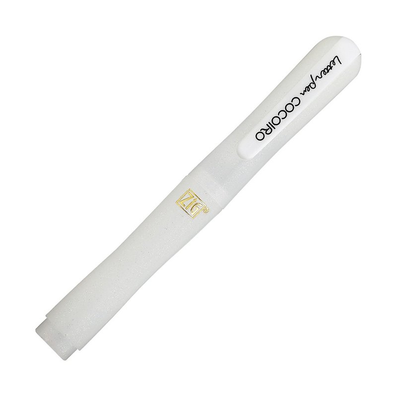 【Kuretake 日本吴竹】ZIG COCOIRO随变笔杆 翡翠白 (LPC-15) - 其他书写用品 - 塑料 透明