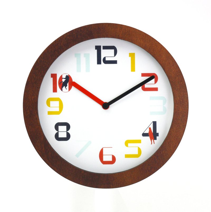 欢欣  壁挂时计 - 时钟/闹钟 - 木头 