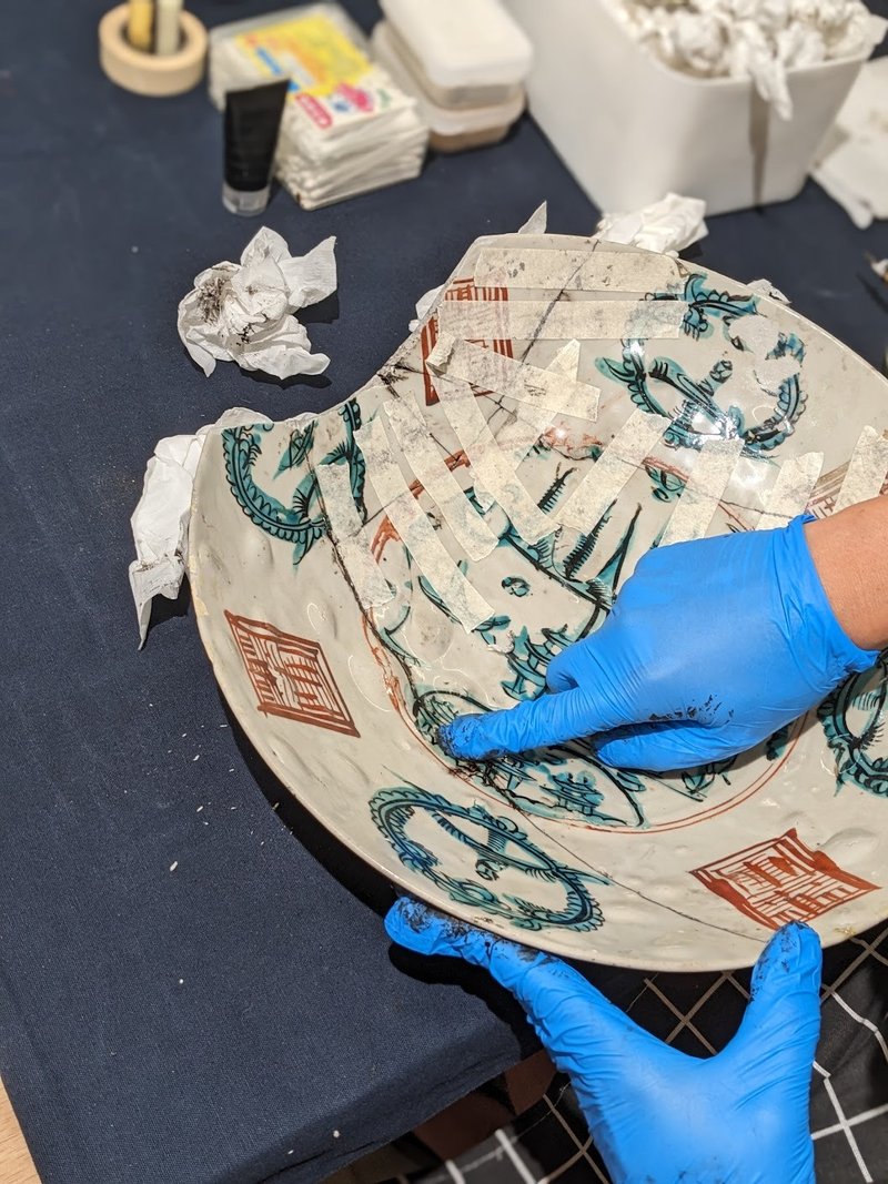 周一 金缮陶瓷 基础修复 1/5 1/12 1/19 - 陶艺 - 其他材质 