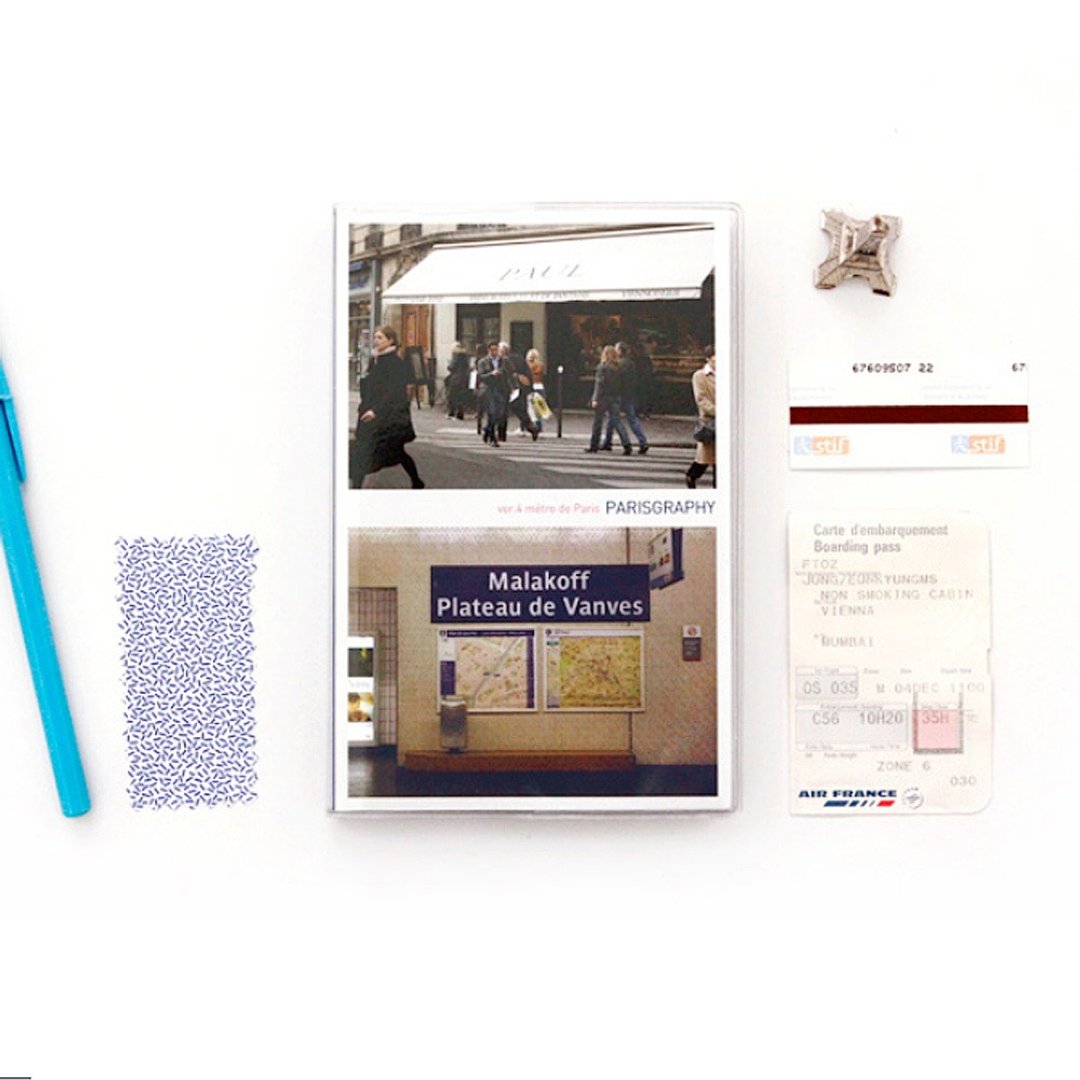 展示品认养计划-indigo第四代巴黎时光周志-Basic,Y-IDG76854 - 笔记本/手帐 - 纸 多色