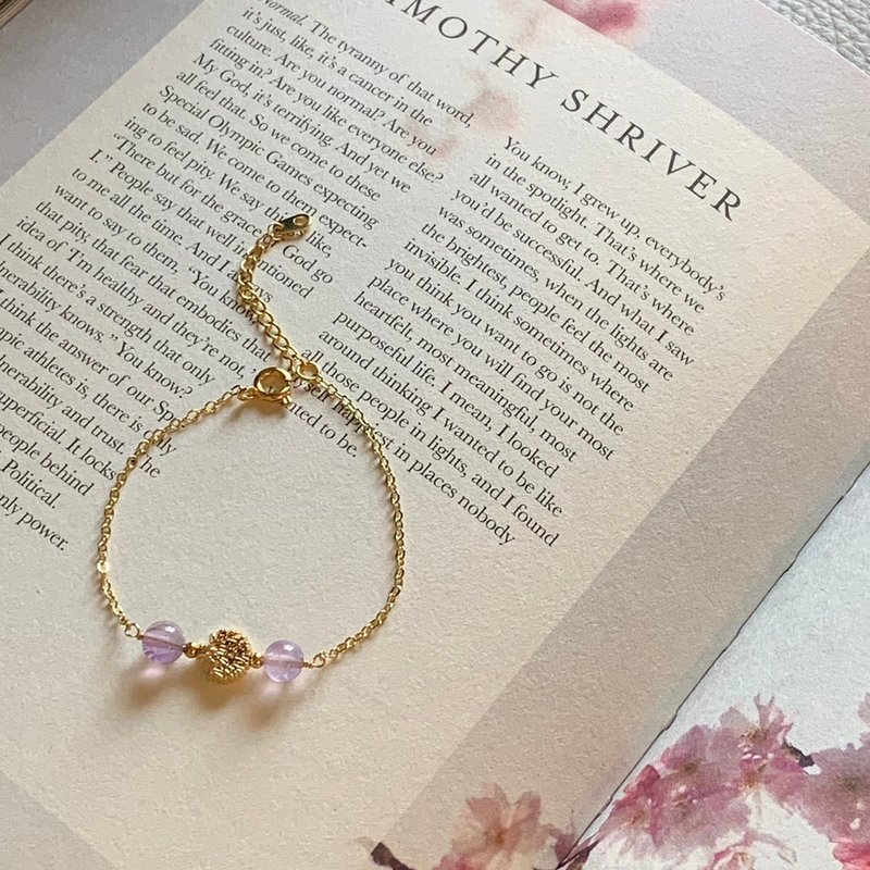 【生命之树系列】薰衣草紫水晶手链 - 手链/手环 - 水晶 紫色