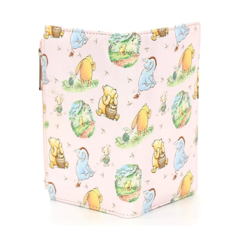 手绘风维尼童趣皮革皮夹 粉红色 - 酷乐村 - 皮夹/钱包 - 人造皮革 粉红色