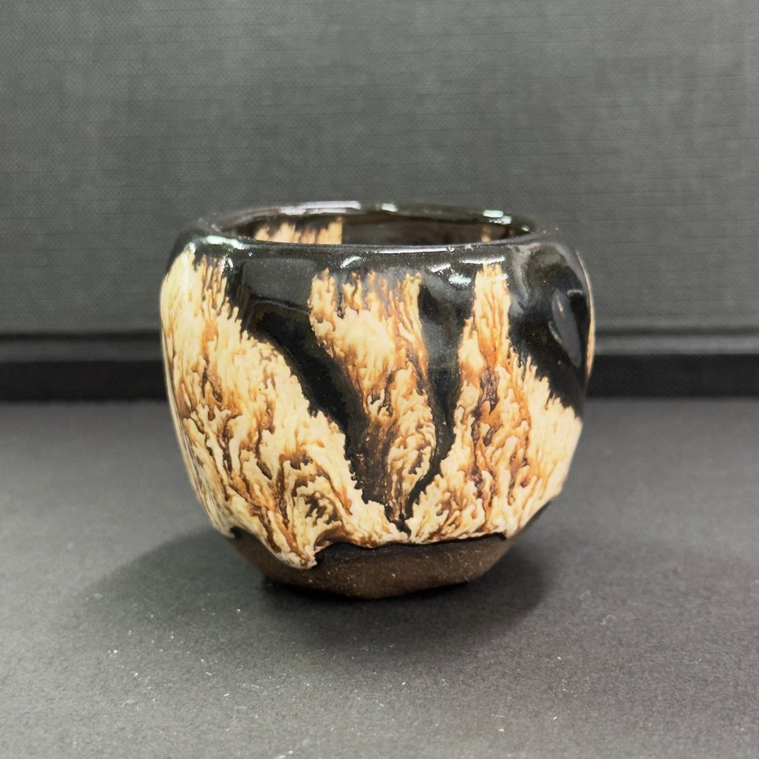 No. 03 / 焰流系列 Flare Flow / 手捏小杯 - 茶具/茶杯 - 瓷 灰色