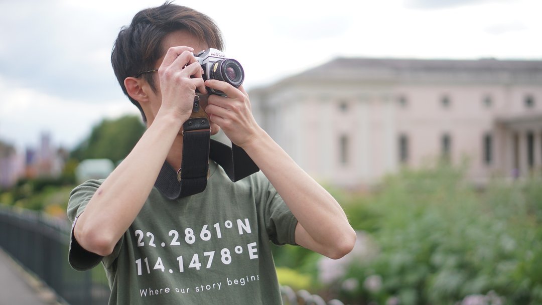 港识多史 水坑口座标 短袖 T-Shirt -深绿色 - 男装上衣/T 恤 - 棉 绿色
