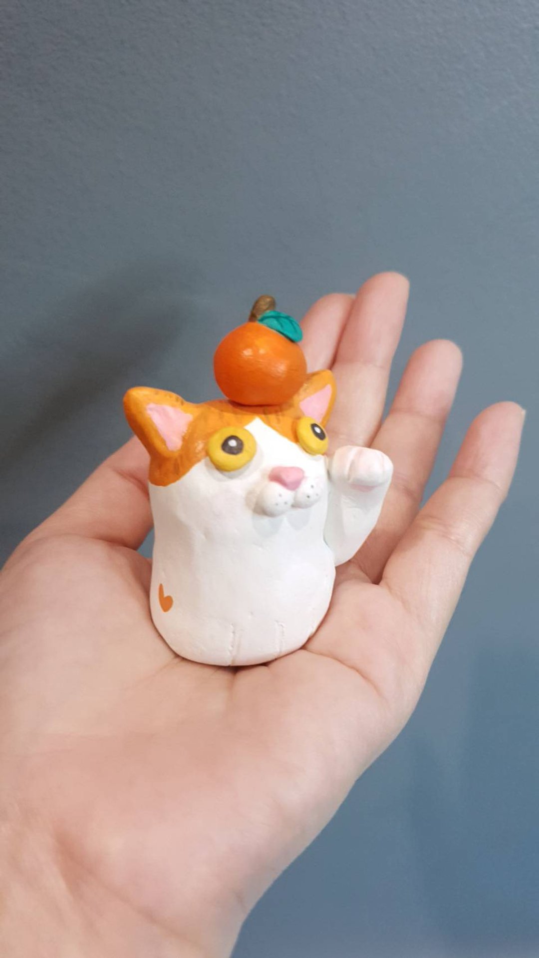 Feels like Summer (Lucky Cat with watermelon - 摆饰 - 其他材质 