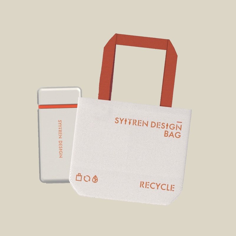 赛塔林 Syitren 周边小物 质感帆布袋 环保袋 - 手提包/手提袋 - 环保材料 卡其色