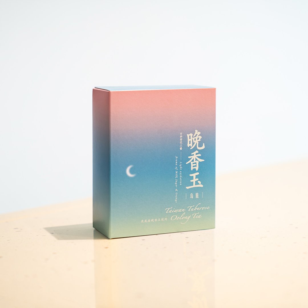 【晚香玉 乌龙】古典薰花工艺 台湾原叶立体袋茶 30 入 - 茶 - 新鲜食材 蓝色