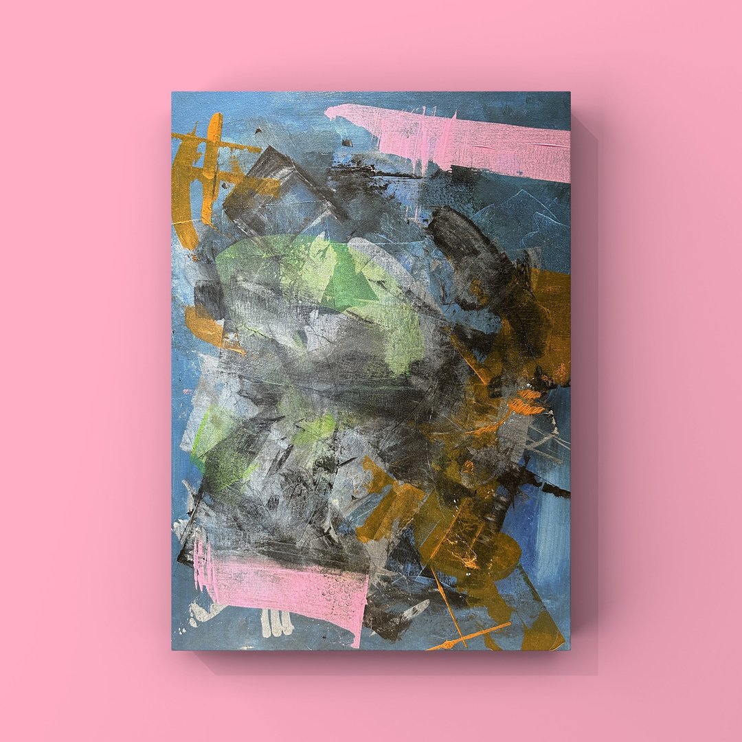 蝶羽化—抽象画/压克力画/居家装饰/挂画 - 海报/装饰画/版画 - 压克力 