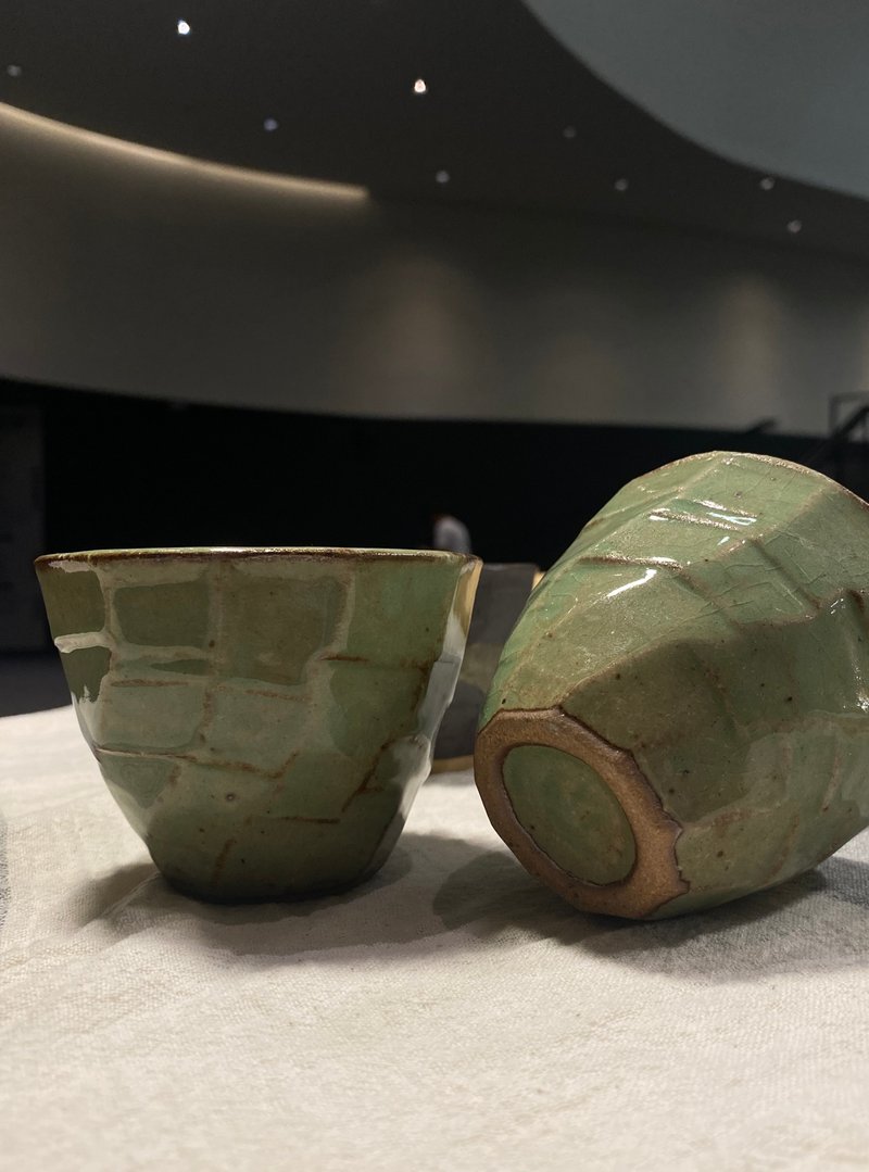 日本职人手作陶杯 濑户烧 茶杯 水杯 咖啡杯 - 茶具/茶杯 - 陶 