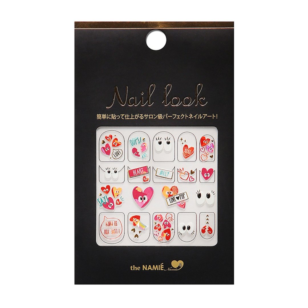 【 DIY 美甲】Nail Look 美甲装饰艺术贴纸 爱你喔 - 指甲油/指甲贴 - 纸 金色