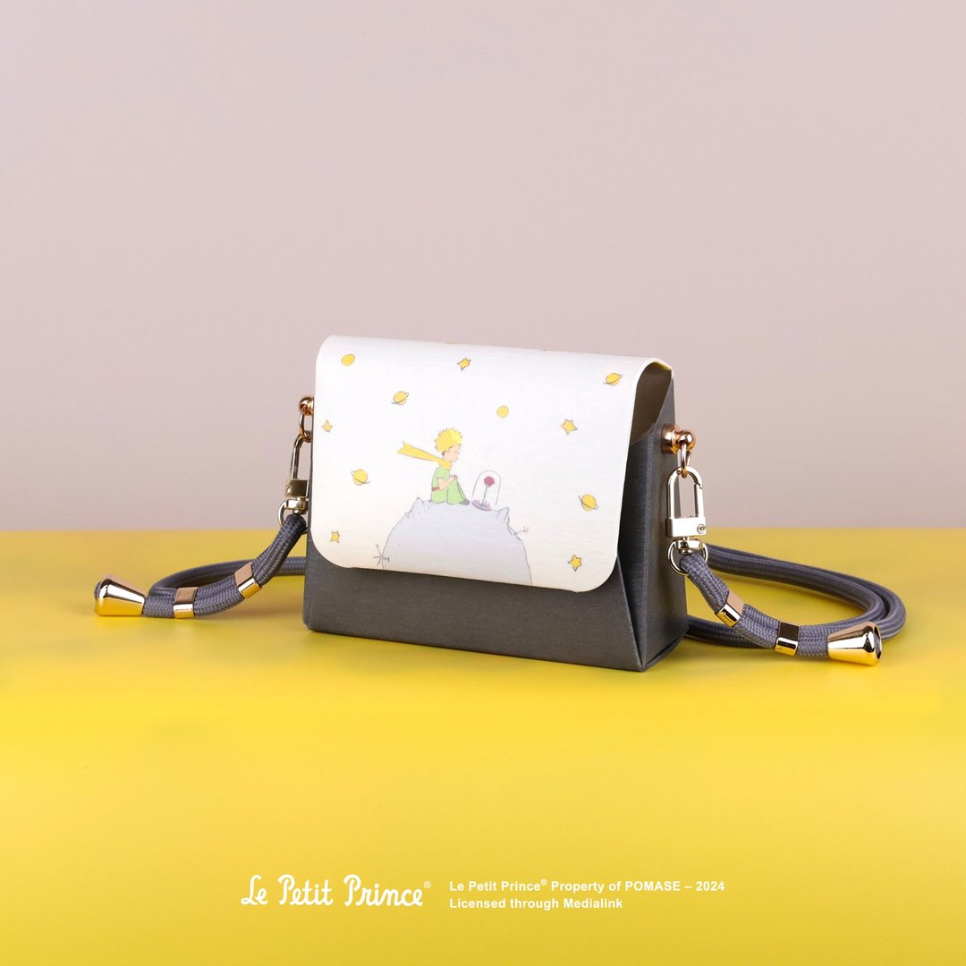 MicroBag 精致方袋 小王子 Le Petit Prince - Asteroid B612 - 侧背包/斜挎包 - 纸 