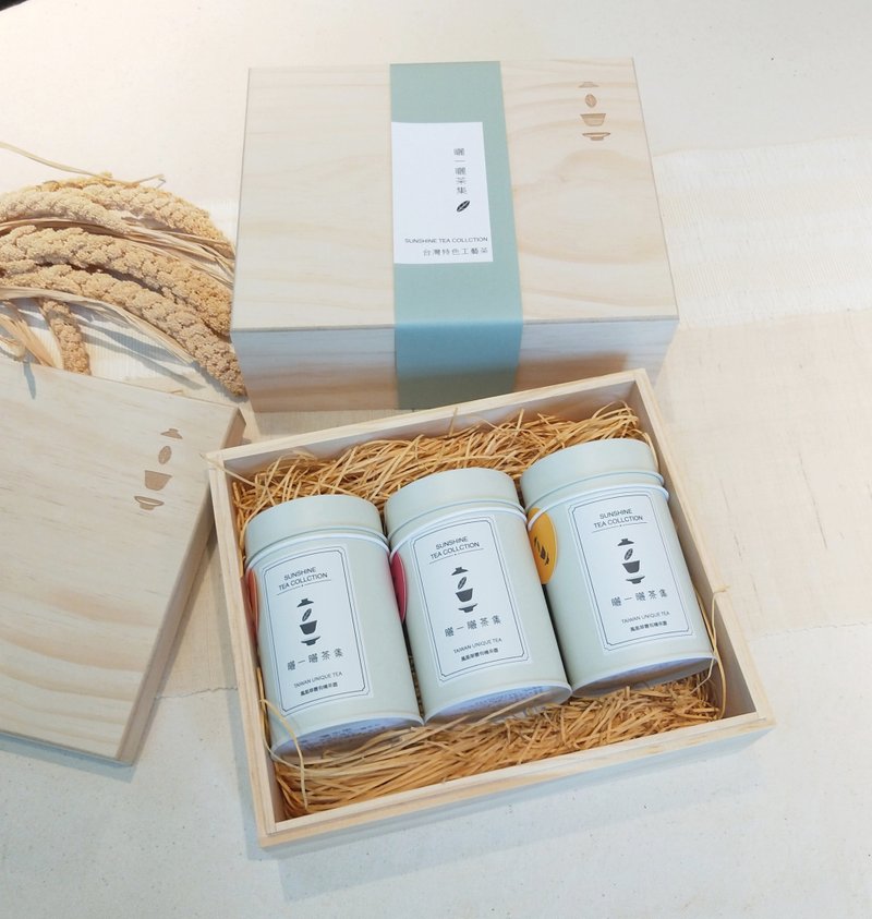 松木茶叶礼盒 特色乌龙茶组 - 茶 - 其他材质 白色