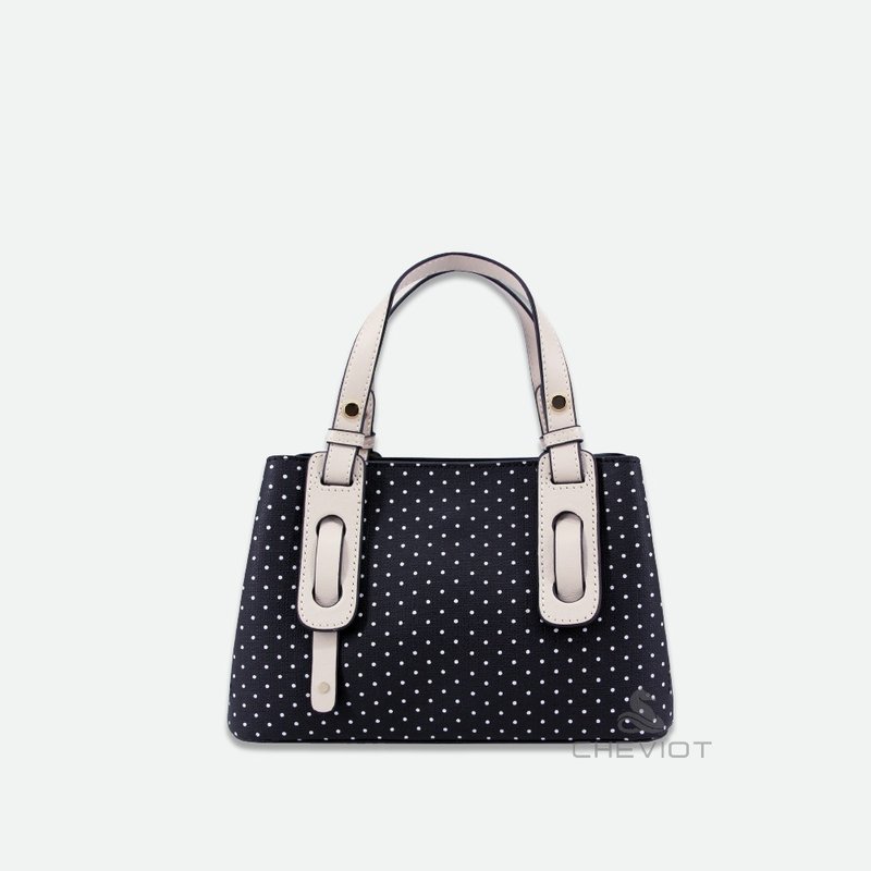 【CHEVIOT 雪菲欧】繁星点点系列 手提包 肩背包 侧背包-19217 - 手提包/手提袋 - 环保材料 黑色