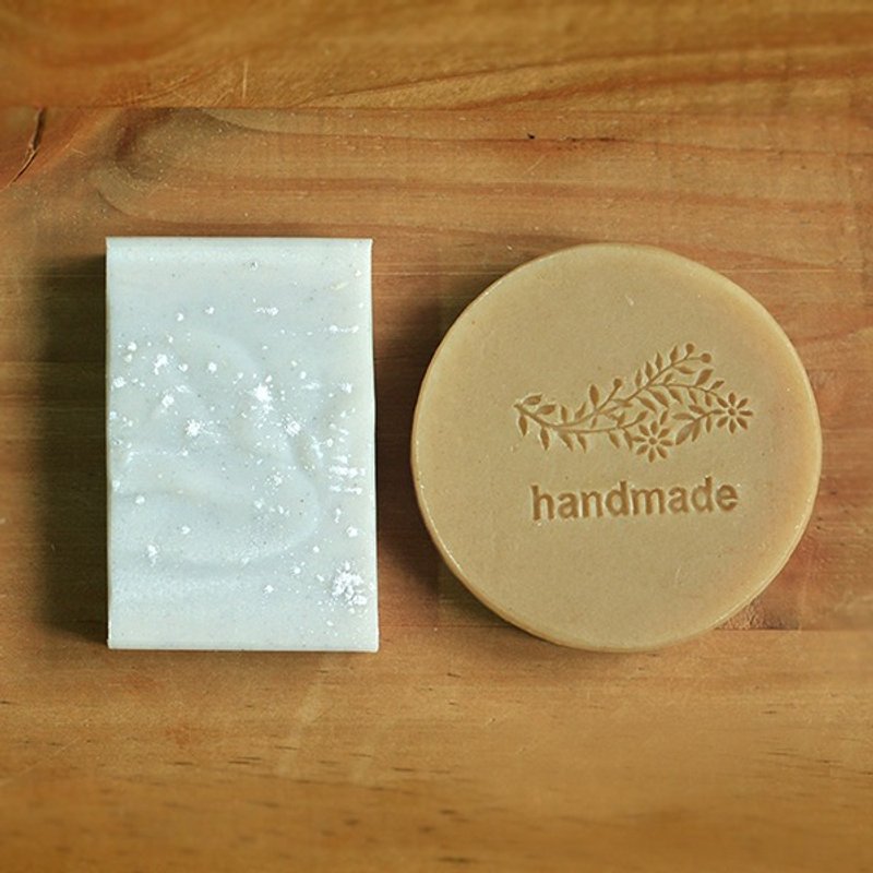 [ 流星沐浴组 ] 体验皂, 混合性肌肤, 新朋友/露营/体验, 冷制天然手工皂, 沐浴洗发皂, 男朋友女朋友 - 肥皂/手工皂 - 植物．花 