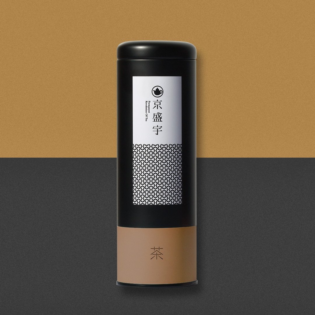 京盛宇【茶叶】窖藏老冻顶75g-经典铁罐 - 茶 - 新鲜食材 金色