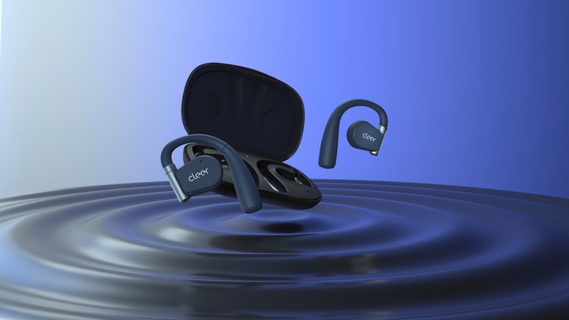 【Cleer】ARC II 开放式真无线蓝牙耳机-音乐版(燕尾蓝) - 耳机 - 塑料 