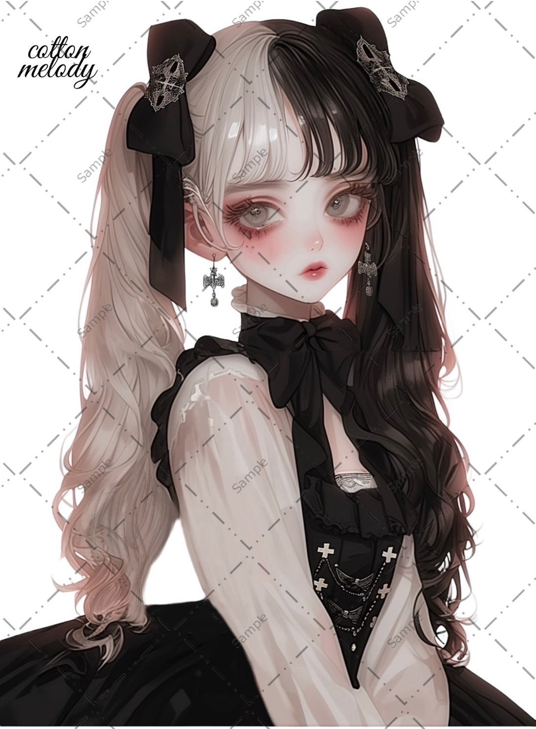 原创贴纸 no.728 人物贴纸 原创贴纸 女孩贴纸 原创人物贴纸 - 贴纸 - 纸 