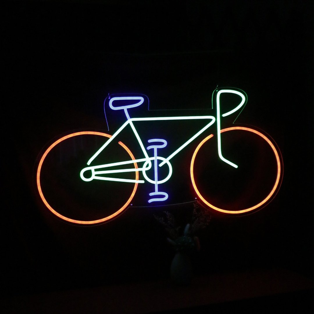 定制化夜灯 | 自行车 脚踏车 霓虹灯 Neon Sign 墙身装饰 香港 - 灯具/灯饰 - 压克力 透明