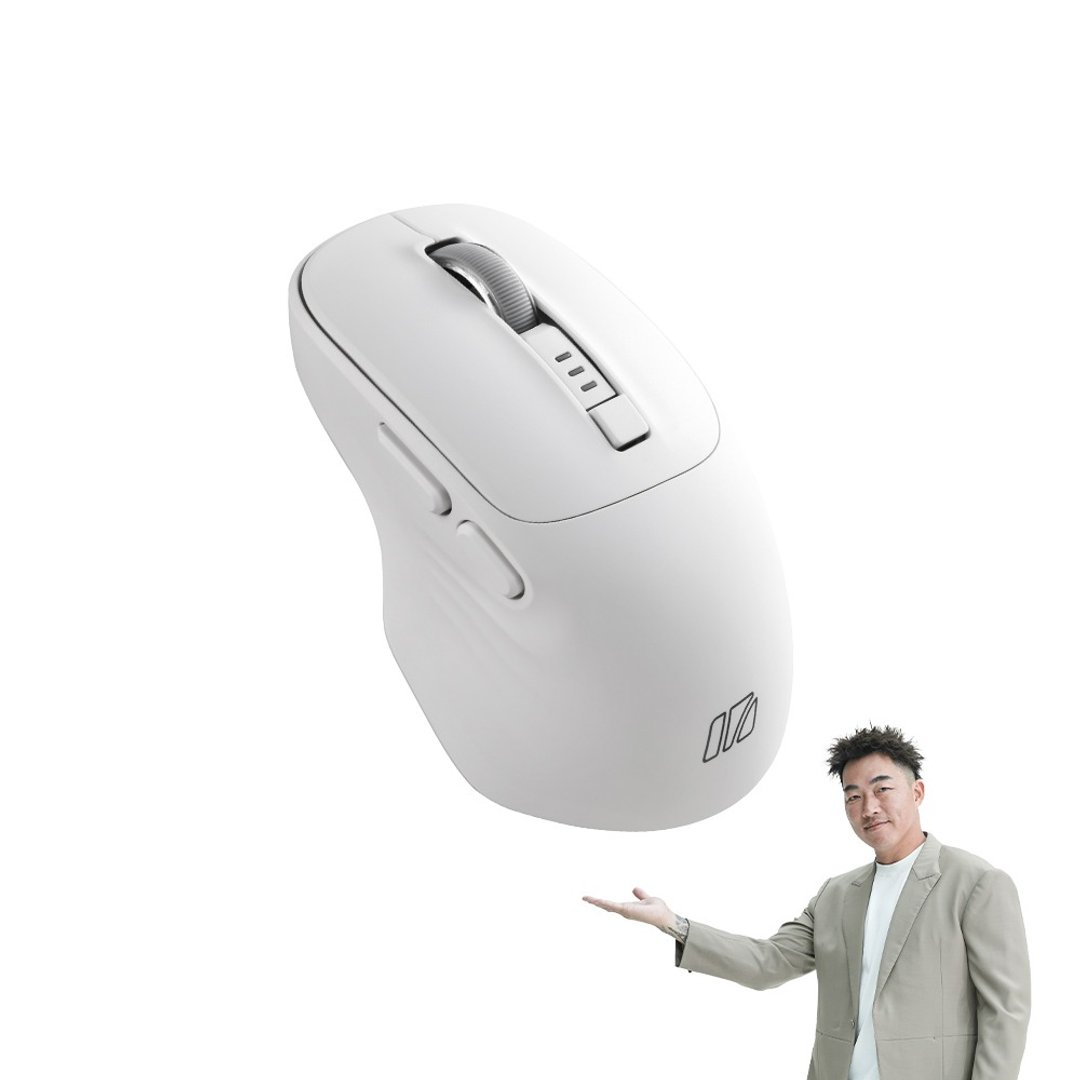 irocks M25R 快充式 无线 蓝牙 双模 静音鼠标 白色 - 电脑配件 - 其他材质 